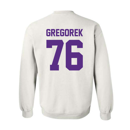 Furman - NCAA Football : Chase Gregorek - Classic Shersey Crewneck Sweatshirt-1