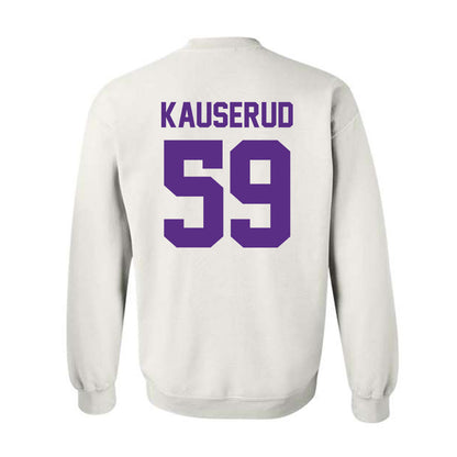 Furman - NCAA Football : Ty Kauserud - Classic Shersey Crewneck Sweatshirt