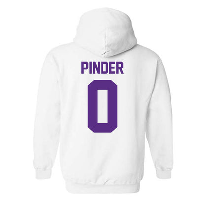 Furman - NCAA Women's Basketball : Jayda Pinder - Classic Shersey Hooded Sweatshirt-1