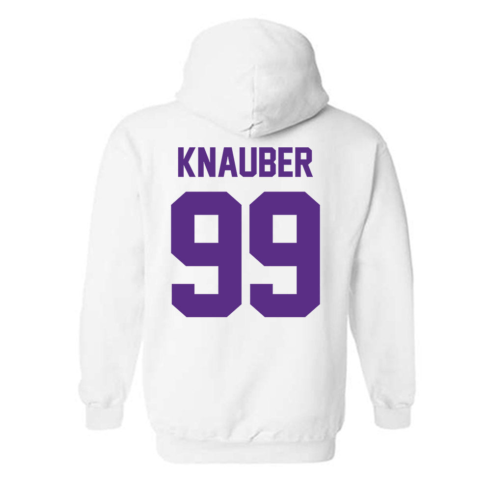 Furman - NCAA Football : Bruce Knauber - Classic Shersey Hooded Sweatshirt-1