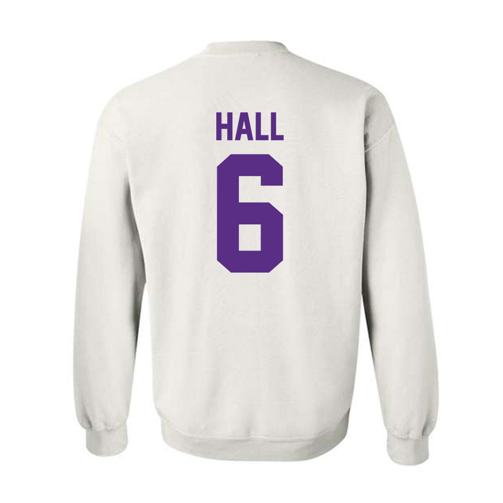 Furman - NCAA Football : Jeremiah Hall - Classic Shersey Crewneck Sweatshirt-1