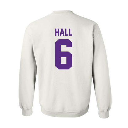 Furman - NCAA Football : Jeremiah Hall - Classic Shersey Crewneck Sweatshirt-1