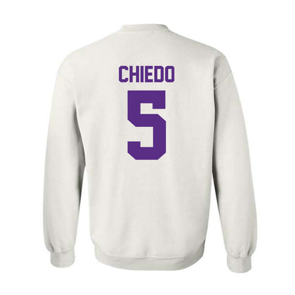 Furman - NCAA Football : Dylan Chiedo - Classic Shersey Crewneck Sweatshirt-1