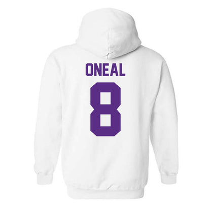 Furman - NCAA Men's Basketball : Collin ONeal - Classic Shersey Hooded Sweatshirt-1