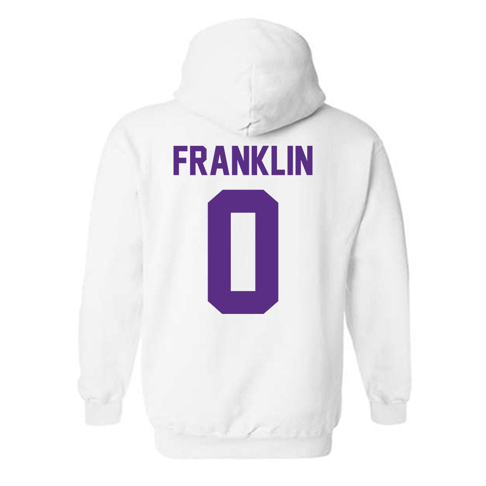 Furman - NCAA Men's Basketball : Abijah Franklin - Classic Shersey Hooded Sweatshirt-1