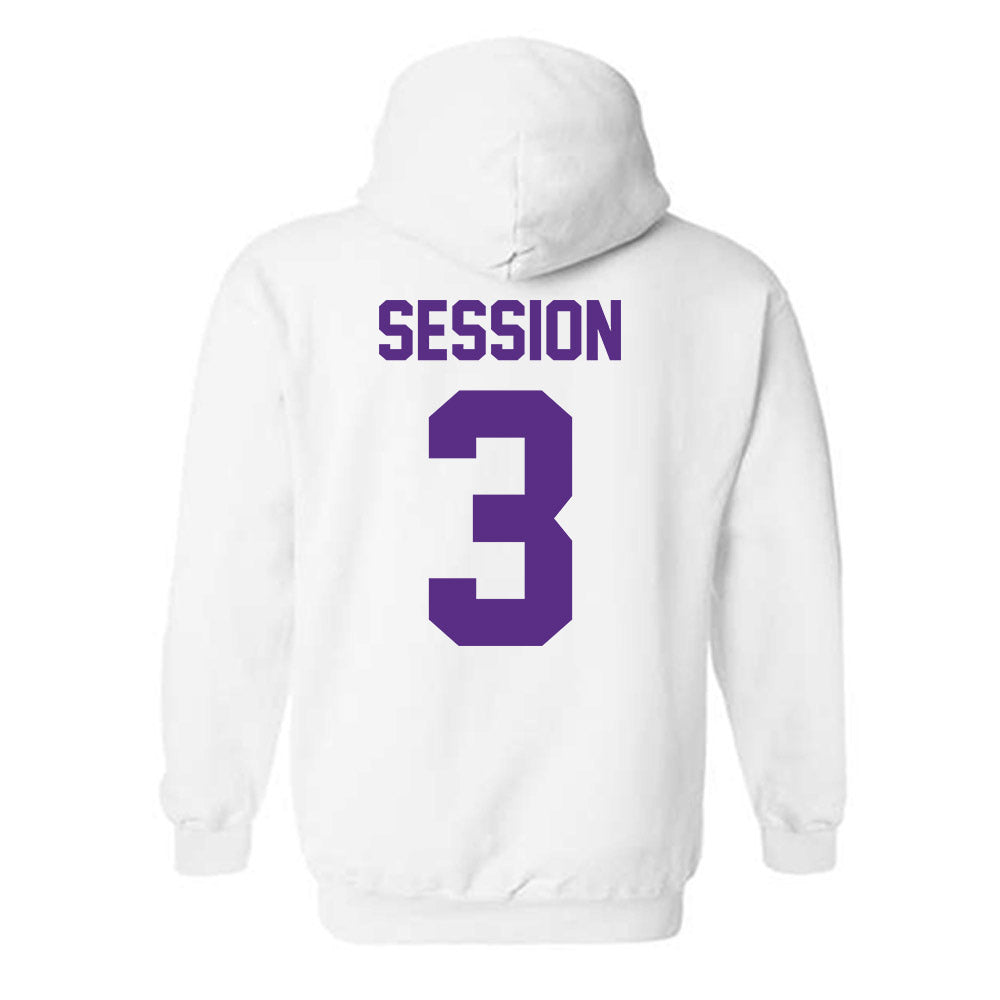 Furman - NCAA Women's Basketball : Jada Session - Classic Shersey Hooded Sweatshirt-1