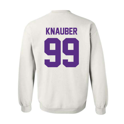 Furman - NCAA Football : Bruce Knauber - Classic Shersey Crewneck Sweatshirt-1