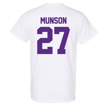 Furman - NCAA Men's Soccer : Luke Munson - Classic Shersey T-Shirt-1