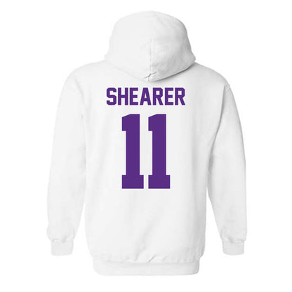 Furman - NCAA Women's Lacrosse : Abby Shearer - Classic Shersey Hooded Sweatshirt-1