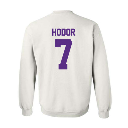 Furman - NCAA Women's Lacrosse : Marin Hodor - Classic Shersey Crewneck Sweatshirt-1