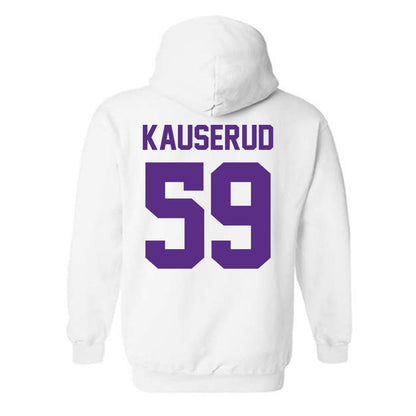 Furman - NCAA Football : Ty Kauserud - Classic Shersey Hooded Sweatshirt