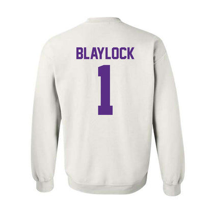 Furman - NCAA Football : Taylen Blaylock - Classic Shersey Crewneck Sweatshirt-1