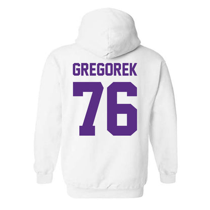 Furman - NCAA Football : Chase Gregorek - Classic Shersey Hooded Sweatshirt-1