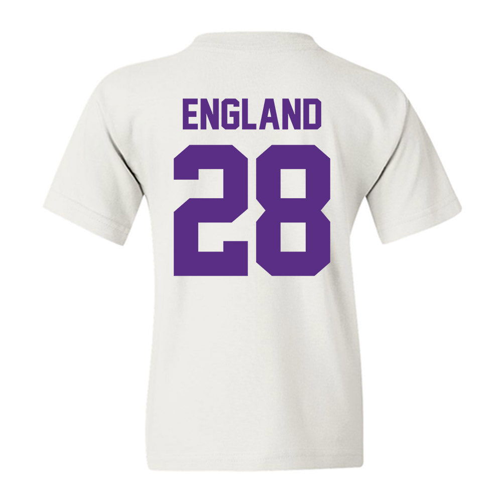 Furman - NCAA Women's Soccer : Alyssa England - Classic Shersey Youth T-Shirt-1