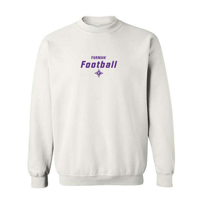 Furman - NCAA Football : Noah Akinsola - Classic Shersey Crewneck Sweatshirt-0