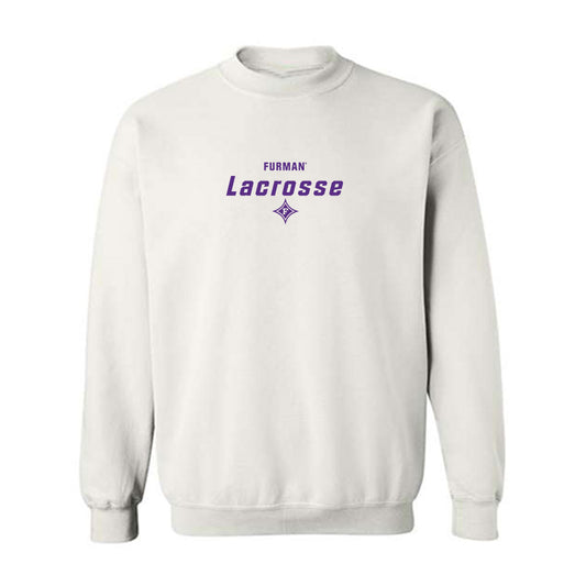 Furman - NCAA Women's Lacrosse : Samantha Melville - Classic Shersey Crewneck Sweatshirt-0