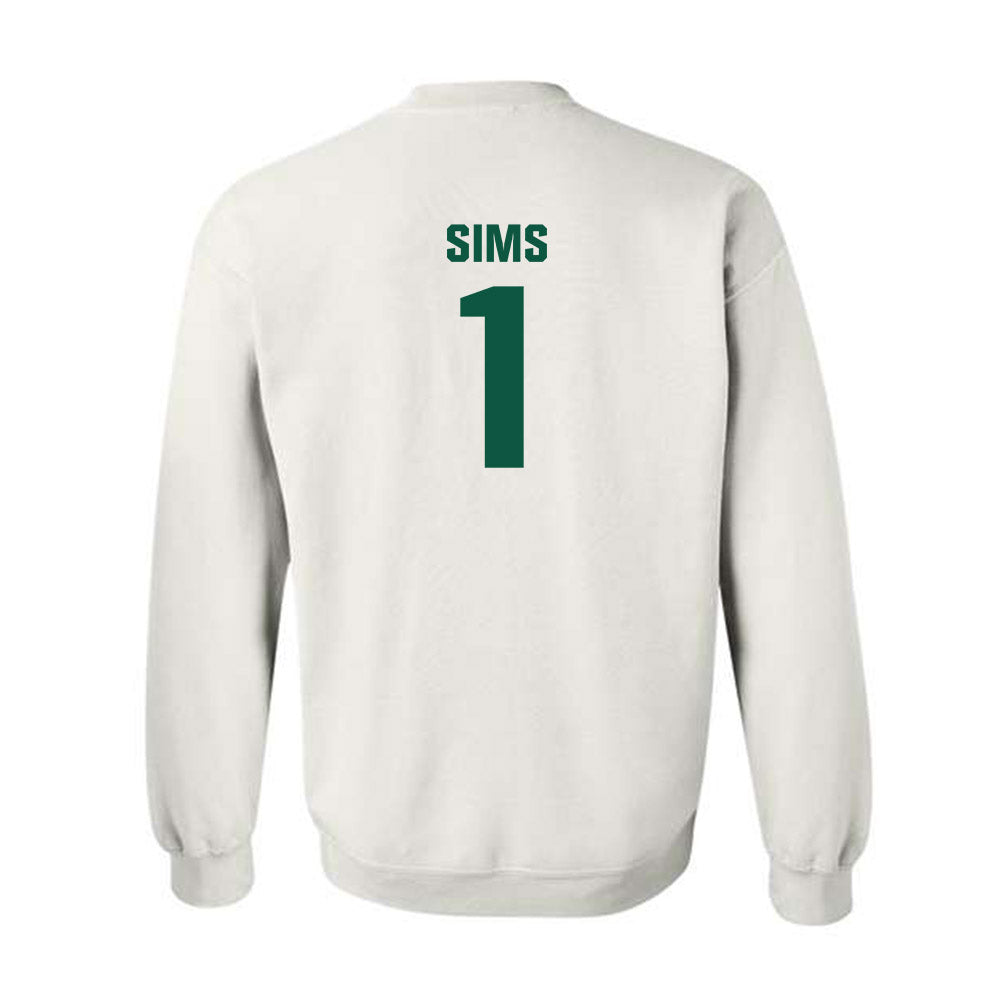 William & Mary - NCAA Football : Tariq Sims - Crewneck Sweatshirt-1