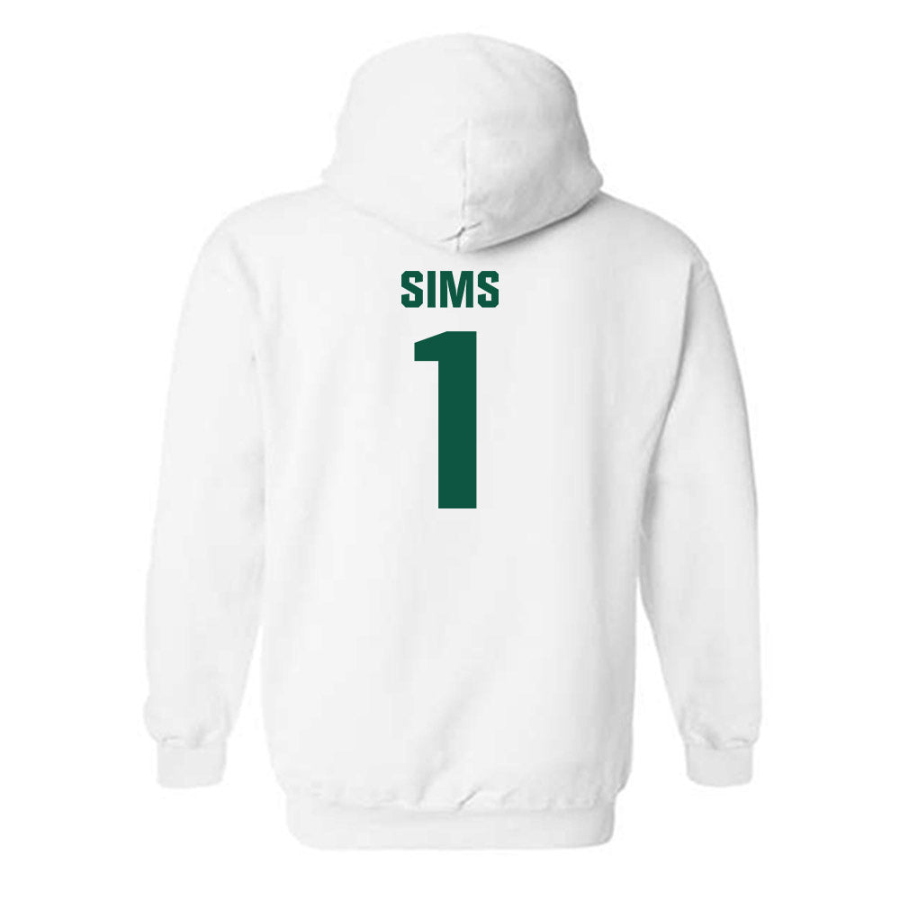 William & Mary - NCAA Football : Tariq Sims - Hooded Sweatshirt-1