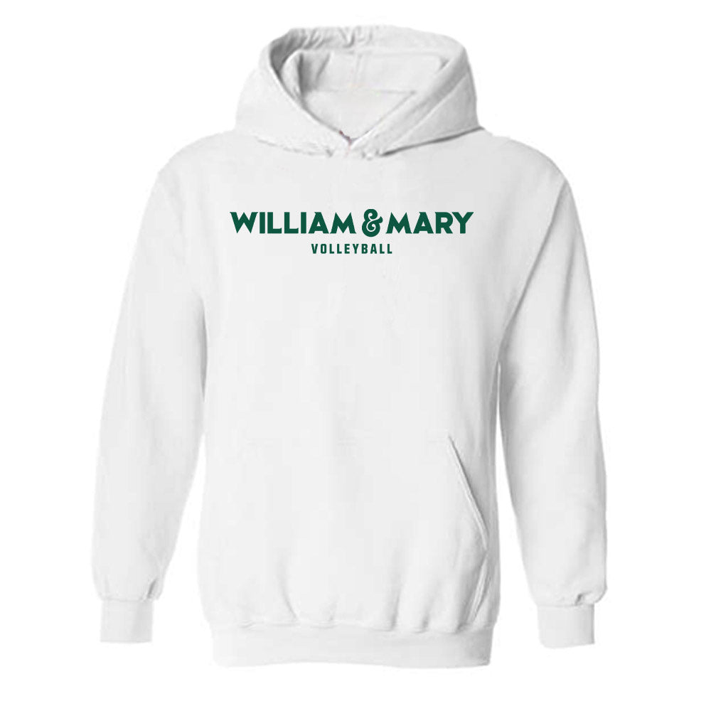 William & Mary - NCAA Women's Volleyball : Shylah Swope - Hooded Sweatshirt-0