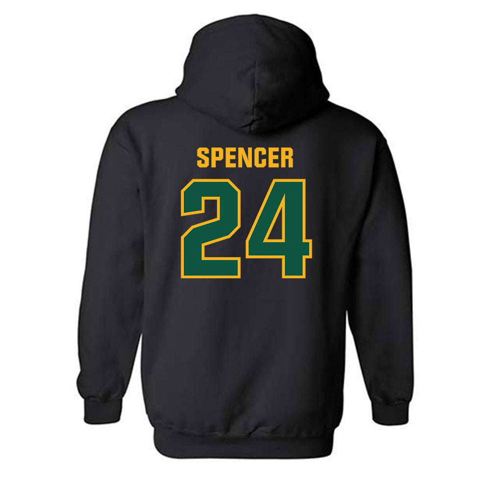 William & Mary - NCAA Men's Basketball : Kaleb Spencer - Hooded Sweatshirt-1