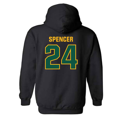 William & Mary - NCAA Men's Basketball : Kaleb Spencer - Hooded Sweatshirt-1