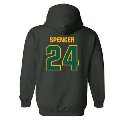 William & Mary - NCAA Men's Basketball : Kaleb Spencer - Hooded Sweatshirt-1