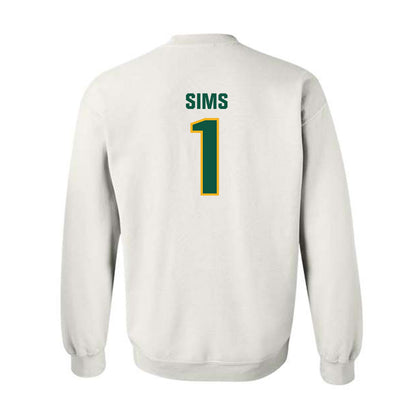 William & Mary - NCAA Football : Tariq Sims - Crewneck Sweatshirt-1
