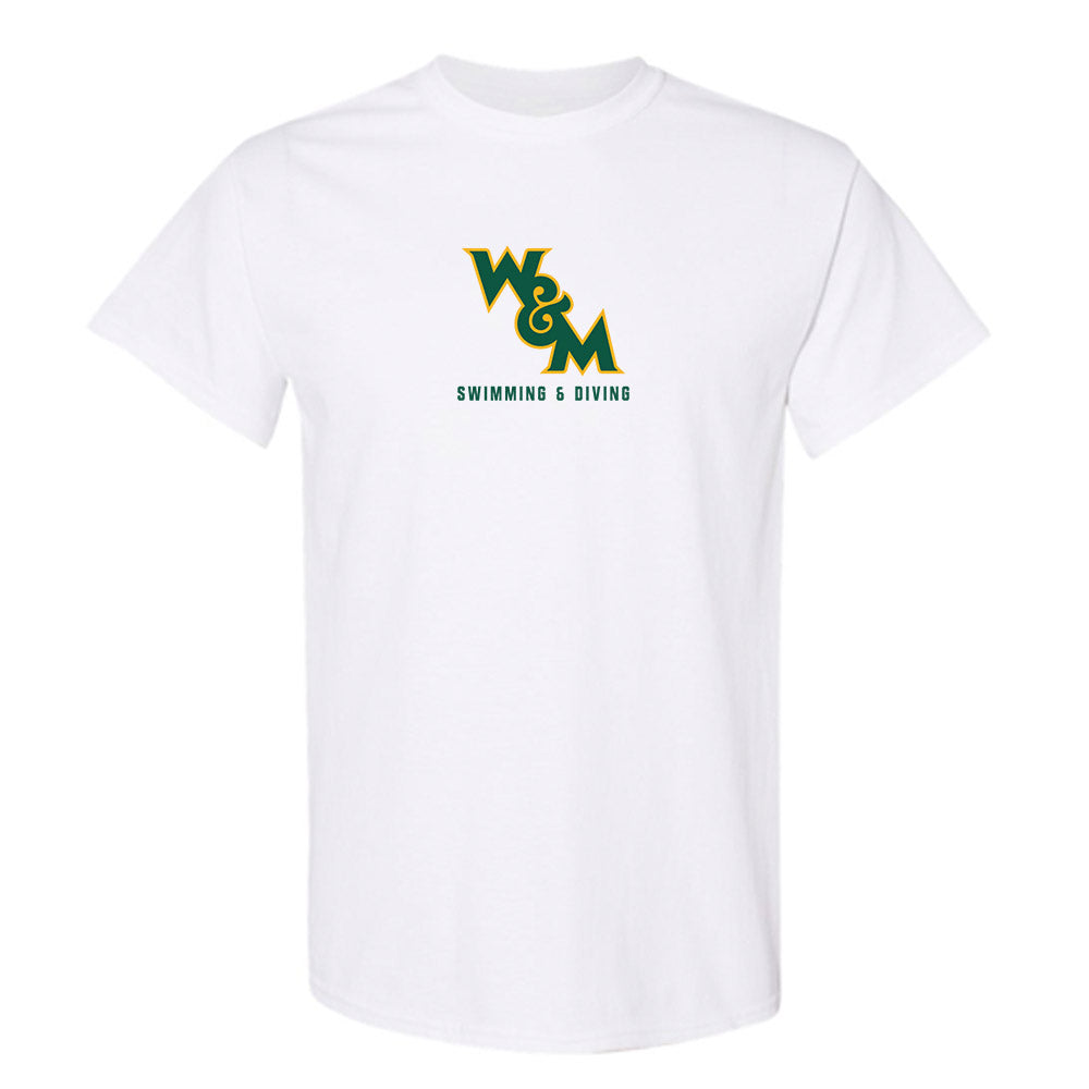 William & Mary - NCAA Men's Swimming & Diving : Logan McDonald - T-Shirt