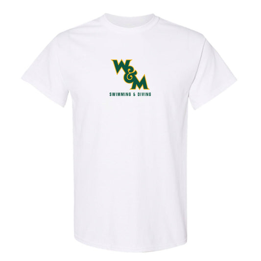 William & Mary - NCAA Men's Swimming & Diving : Logan McDonald - T-Shirt