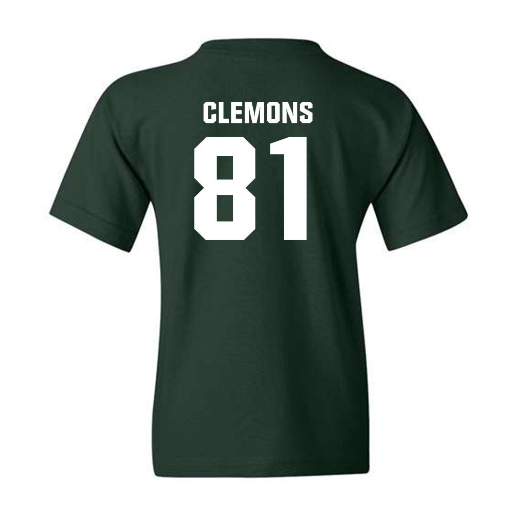 UNC Charlotte - NCAA Football : Jake Clemons - Youth T-Shirt