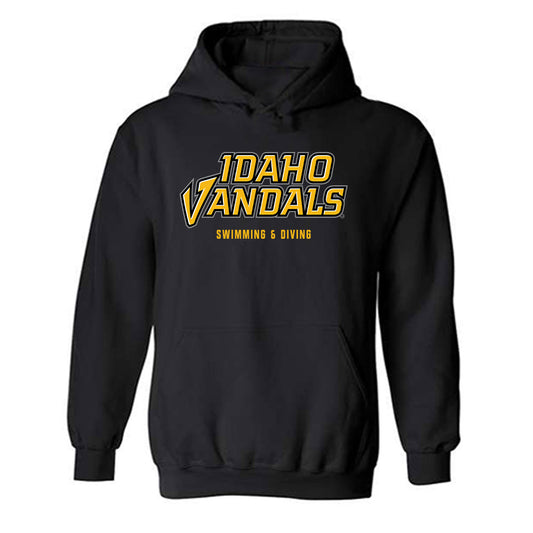 Idaho - NCAA Women's Swimming & Diving : Kirsten Sautel - Hooded Sweatshirt-0