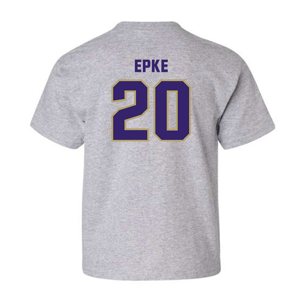 JMU - NCAA Women's Lacrosse : Maddie Epke - Classic Shersey Youth T-Shirt