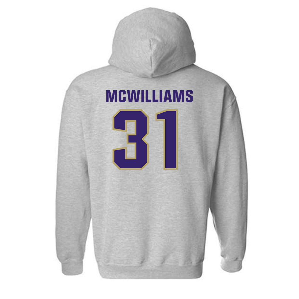 JMU - NCAA Football : Roddrey McWilliams - Classic Shersey Hooded Sweatshirt-1