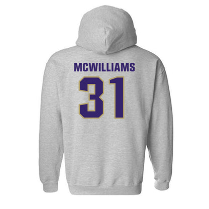 JMU - NCAA Football : Roddrey McWilliams - Classic Shersey Hooded Sweatshirt-1