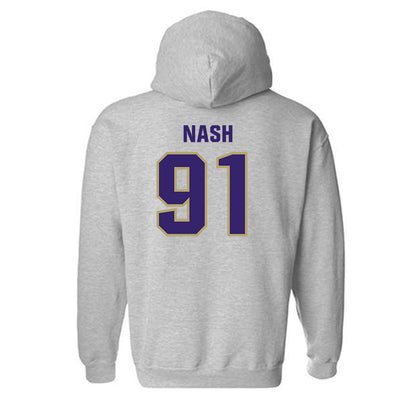 JMU - NCAA Football : Marcellus Nash - Classic Shersey Hooded Sweatshirt-1