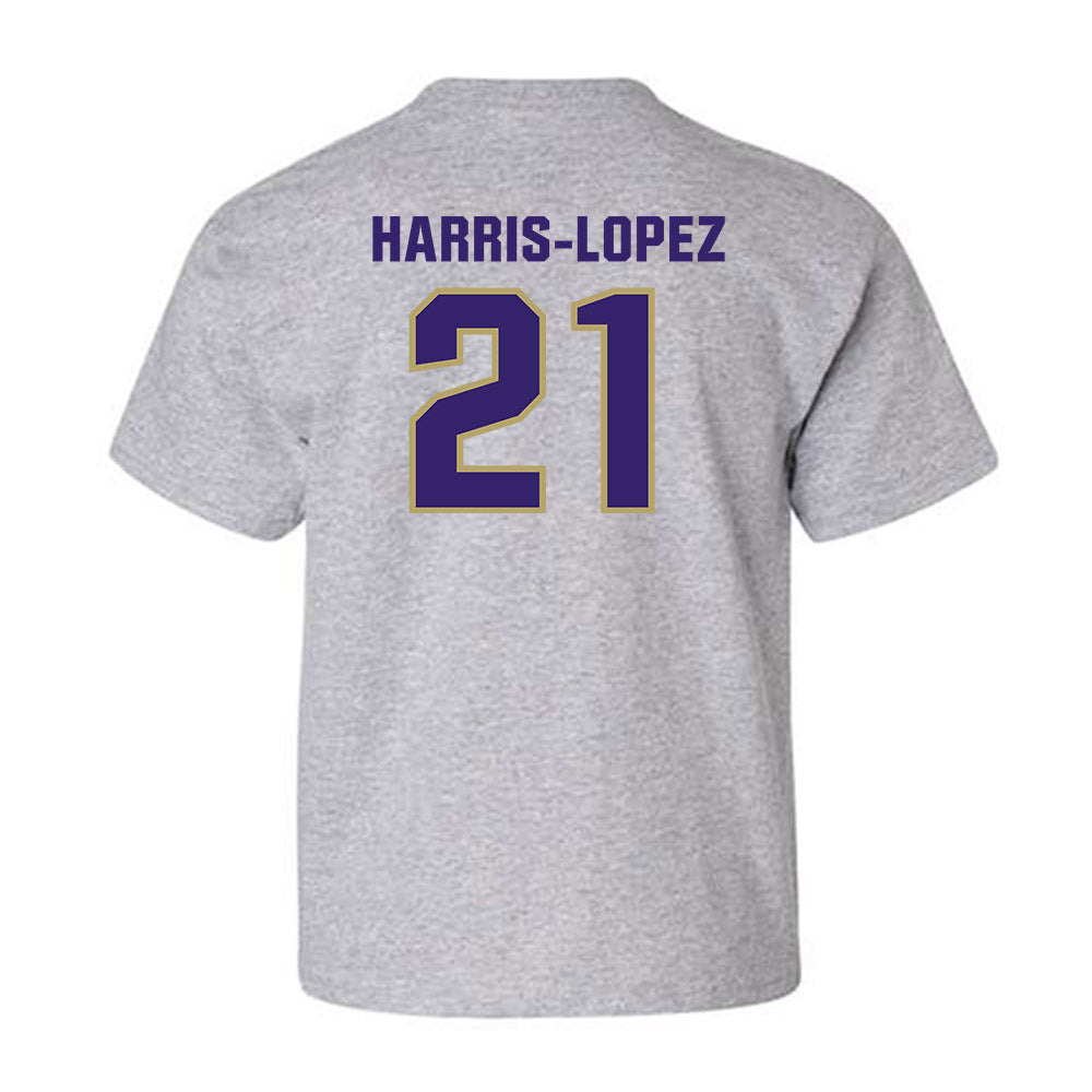 JMU - NCAA Football : Curtis Harris-Lopez - Classic Shersey Youth T-Shirt-1
