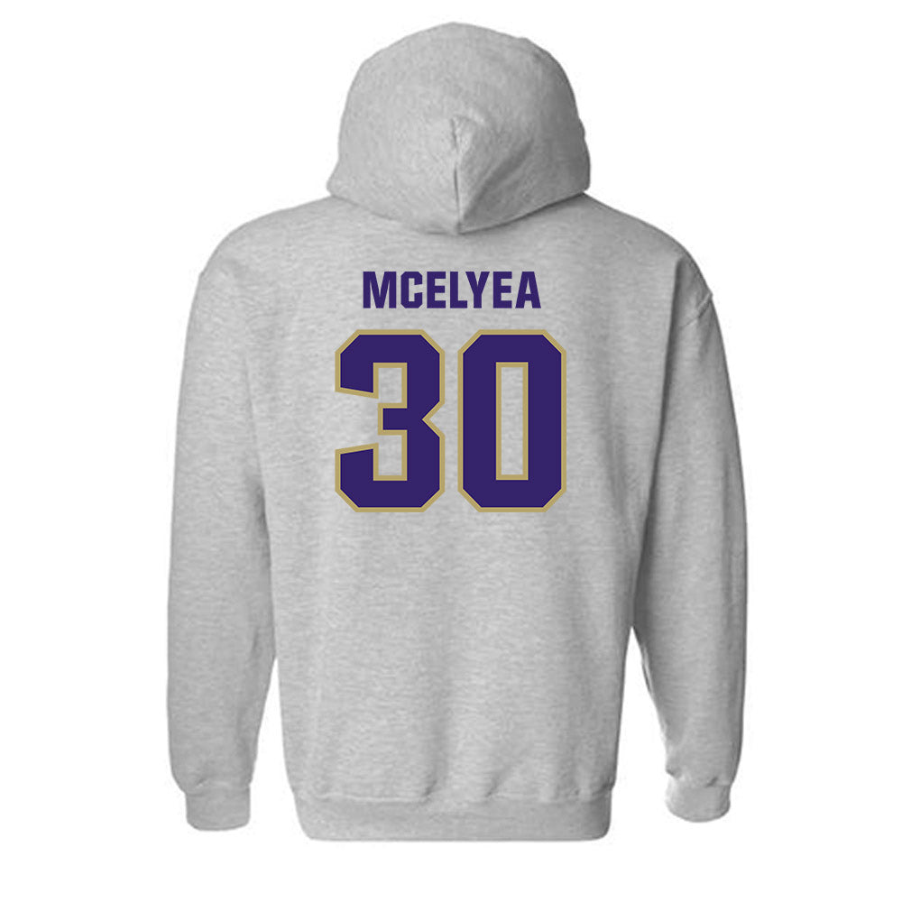 JMU - NCAA Baseball : Blake Mcelyea - Classic Shersey Hooded Sweatshirt-1
