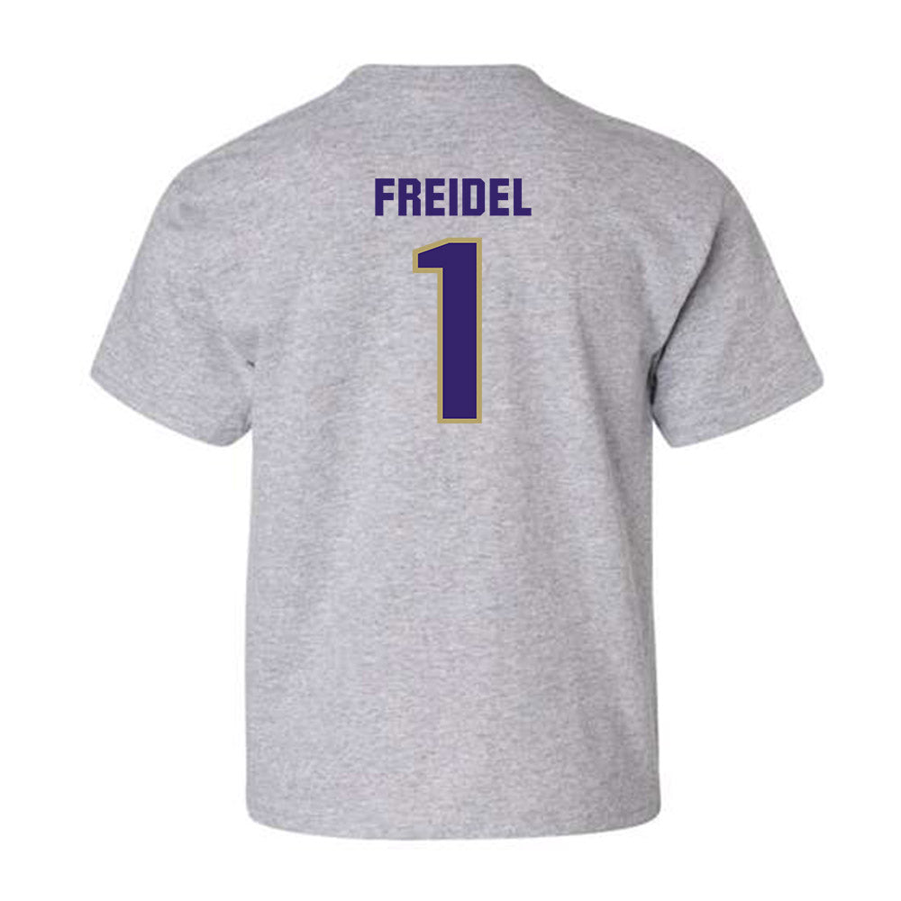 JMU - NCAA Men's Basketball : Noah Freidel - Youth T-Shirt