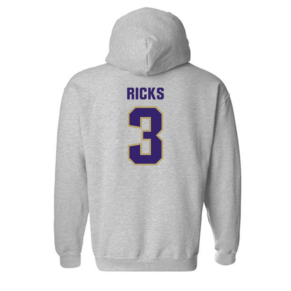 JMU - NCAA Men's Basketball : Eddie Ricks - Classic Shersey Hooded Sweatshirt-1