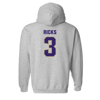 JMU - NCAA Men's Basketball : Eddie Ricks - Classic Shersey Hooded Sweatshirt-1