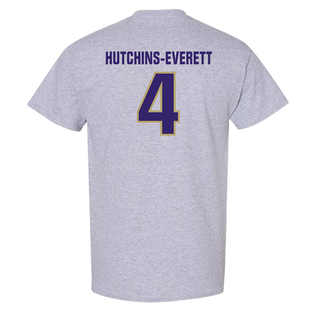 JMU - NCAA Men's Basketball : Elijah Hutchins-Everett - Classic Shersey T-Shirt-1