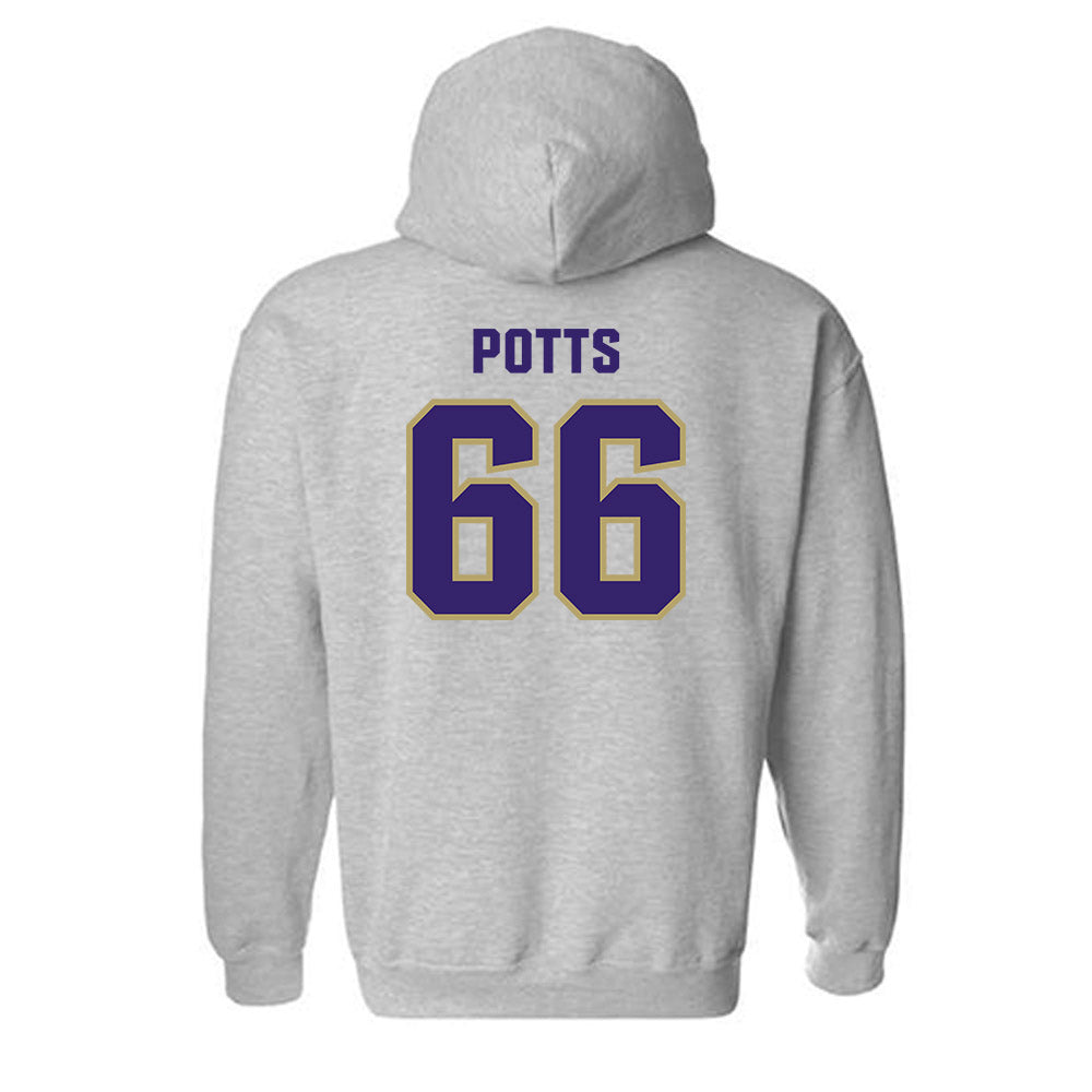 JMU - NCAA Football : Cole Potts - Classic Shersey Hooded Sweatshirt