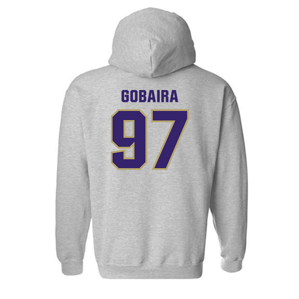 JMU - NCAA Football : Aiden Gobaira - Classic Shersey Hooded Sweatshirt-1