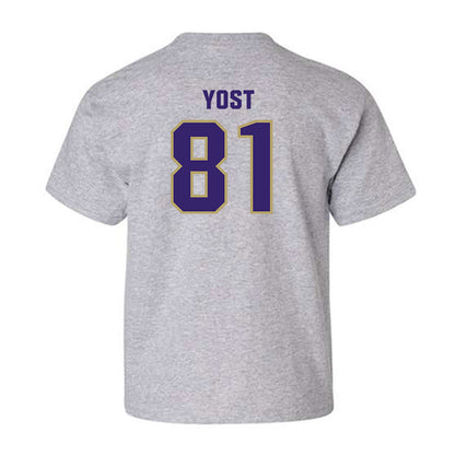 JMU - NCAA Football : Sue Yost - Classic Shersey Youth T-Shirt-1