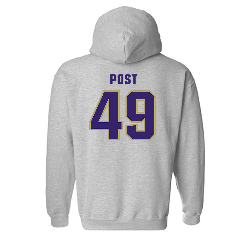 JMU - NCAA Football : Ryder Post - Classic Shersey Hooded Sweatshirt-1