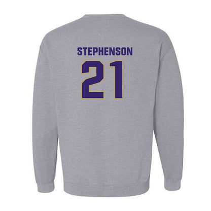JMU - NCAA Women's Basketball : Zakiya Stephenson - Classic Shersey Crewneck Sweatshirt-1