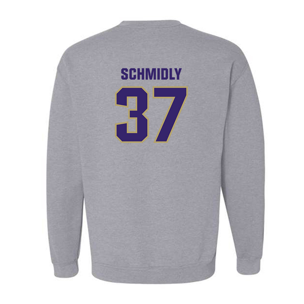 JMU - NCAA Baseball : Ike Schmidly - Classic Shersey Crewneck Sweatshirt-1