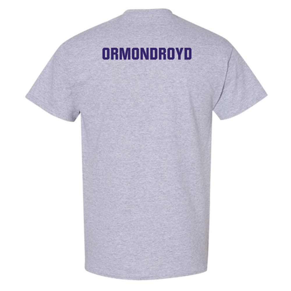 JMU - NCAA Women's Swimming & Diving : Tia Ormondroyd - Classic Shersey T-Shirt-1