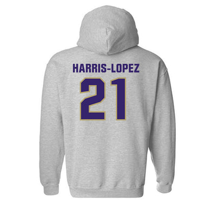JMU - NCAA Football : Curtis Harris-Lopez - Classic Shersey Hooded Sweatshirt-1