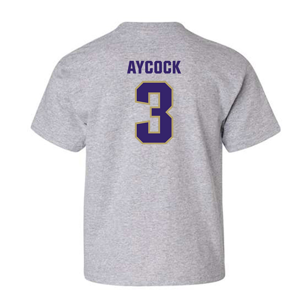 JMU - NCAA Baseball : Cameron Aycock - Classic Shersey Youth T-Shirt-1